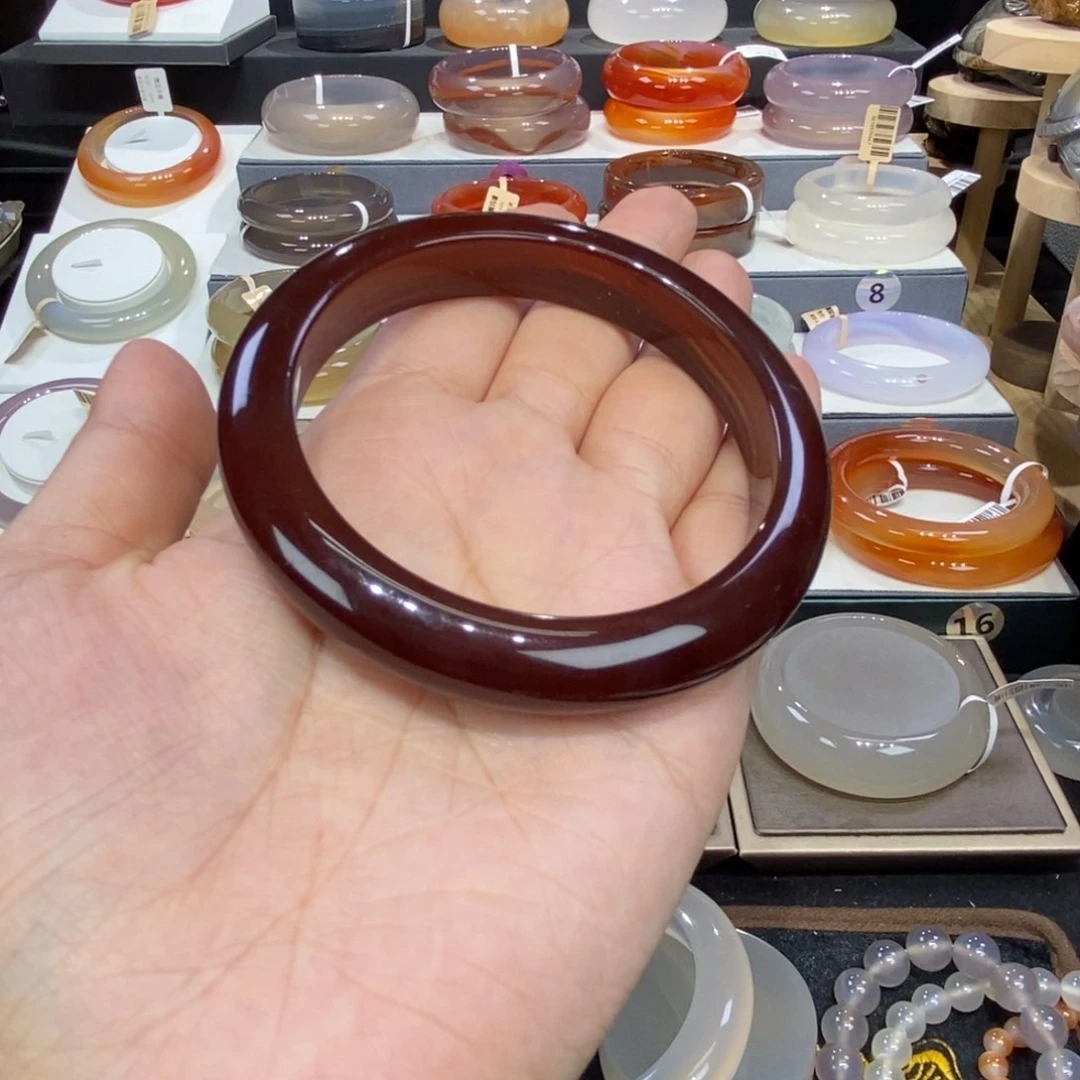 玛瑙/玉髓手镯未镶嵌?*9