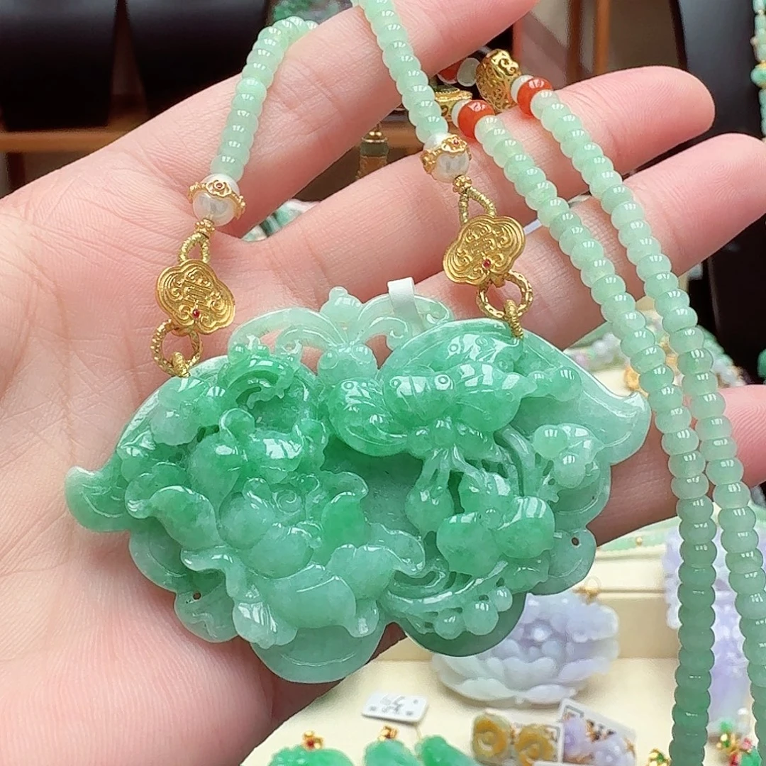 颈饰未镶嵌翡翠翡翠吊坠