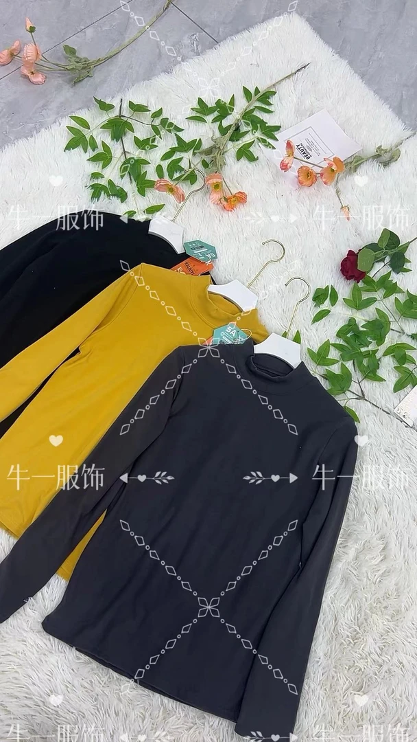 女士百搭长袖打底衫2305 -A116