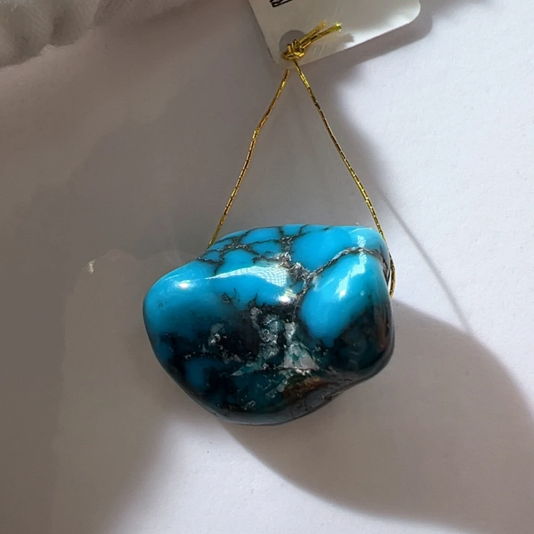 绿松石未镶嵌挂件