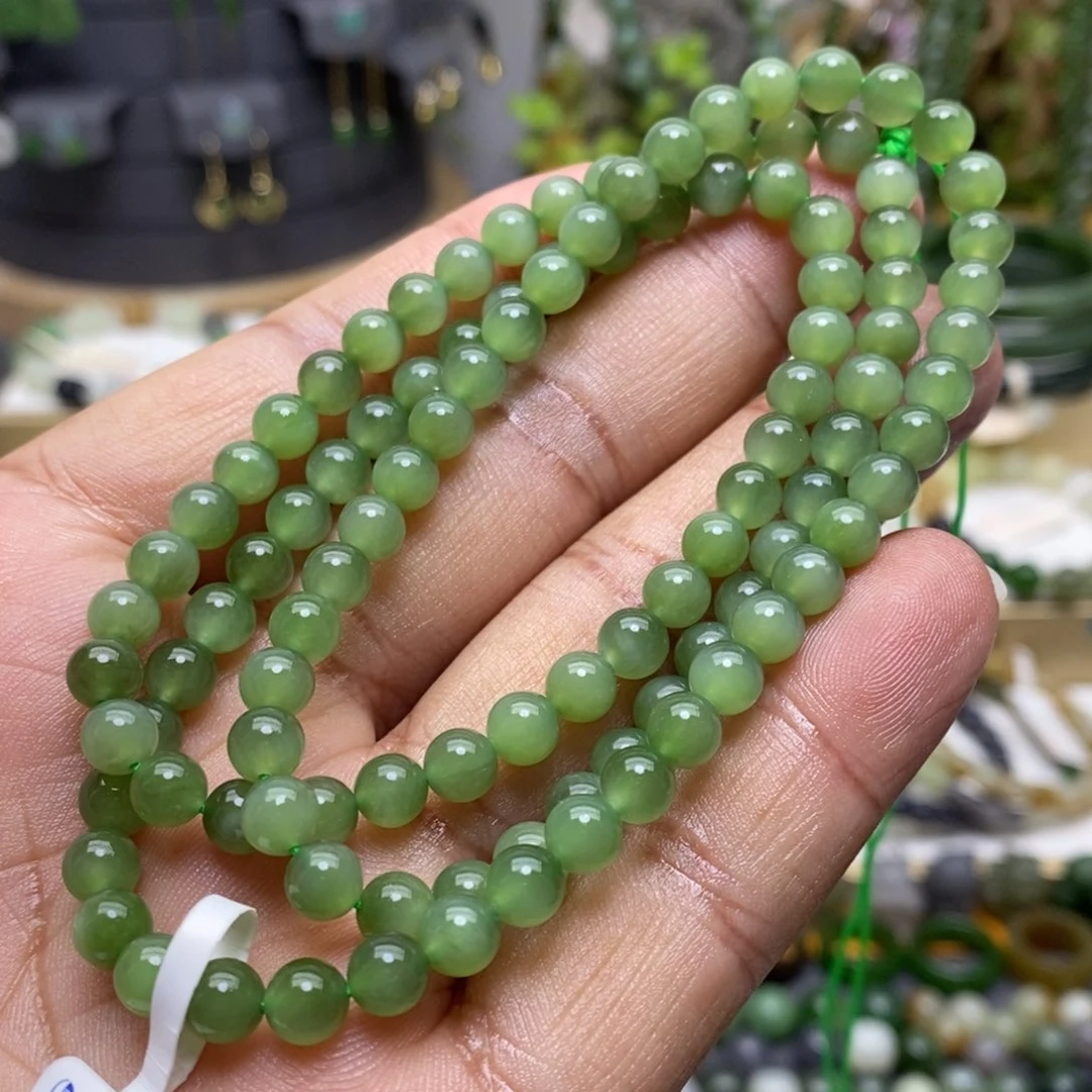 和田玉（碧玉）颈饰未镶嵌65