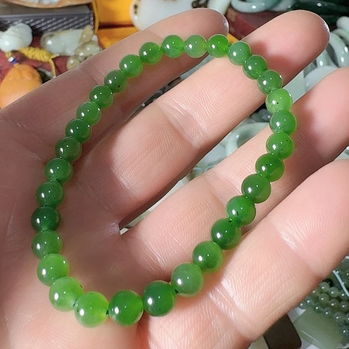 和田玉（糖玉）手链未镶嵌