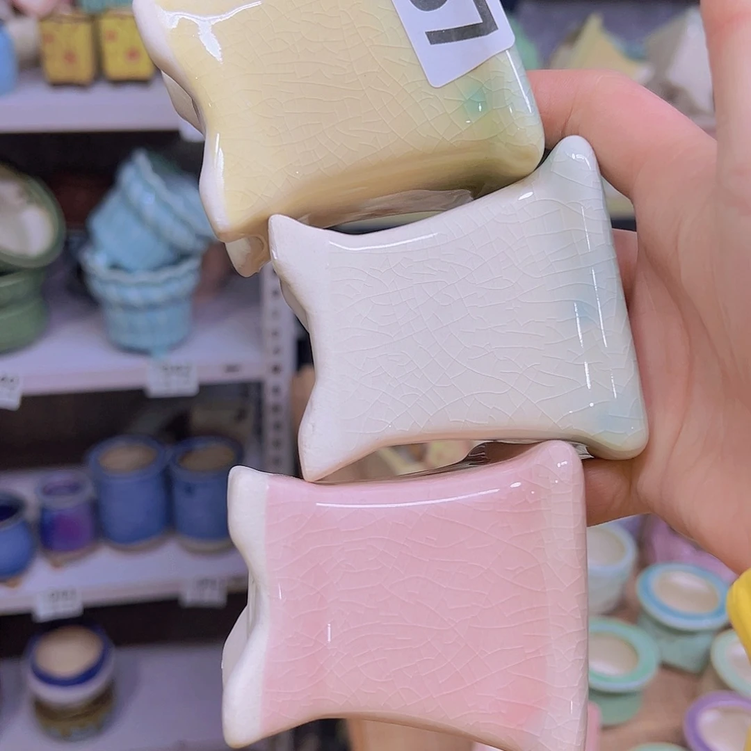 红陶陶瓷花盆当场满12包邮