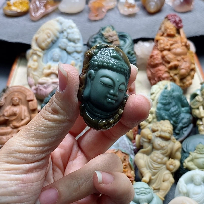 【闪购商品】未镶嵌吊坠定制石英质玉