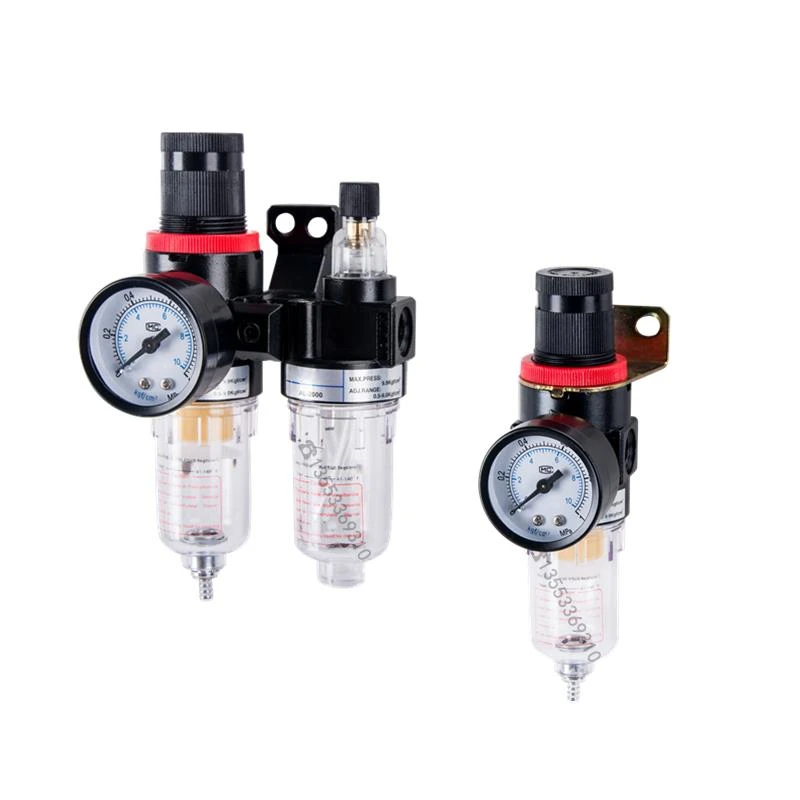 空压机气动调压过滤器AFC/AFR2000/AL 空气过滤油水分离器