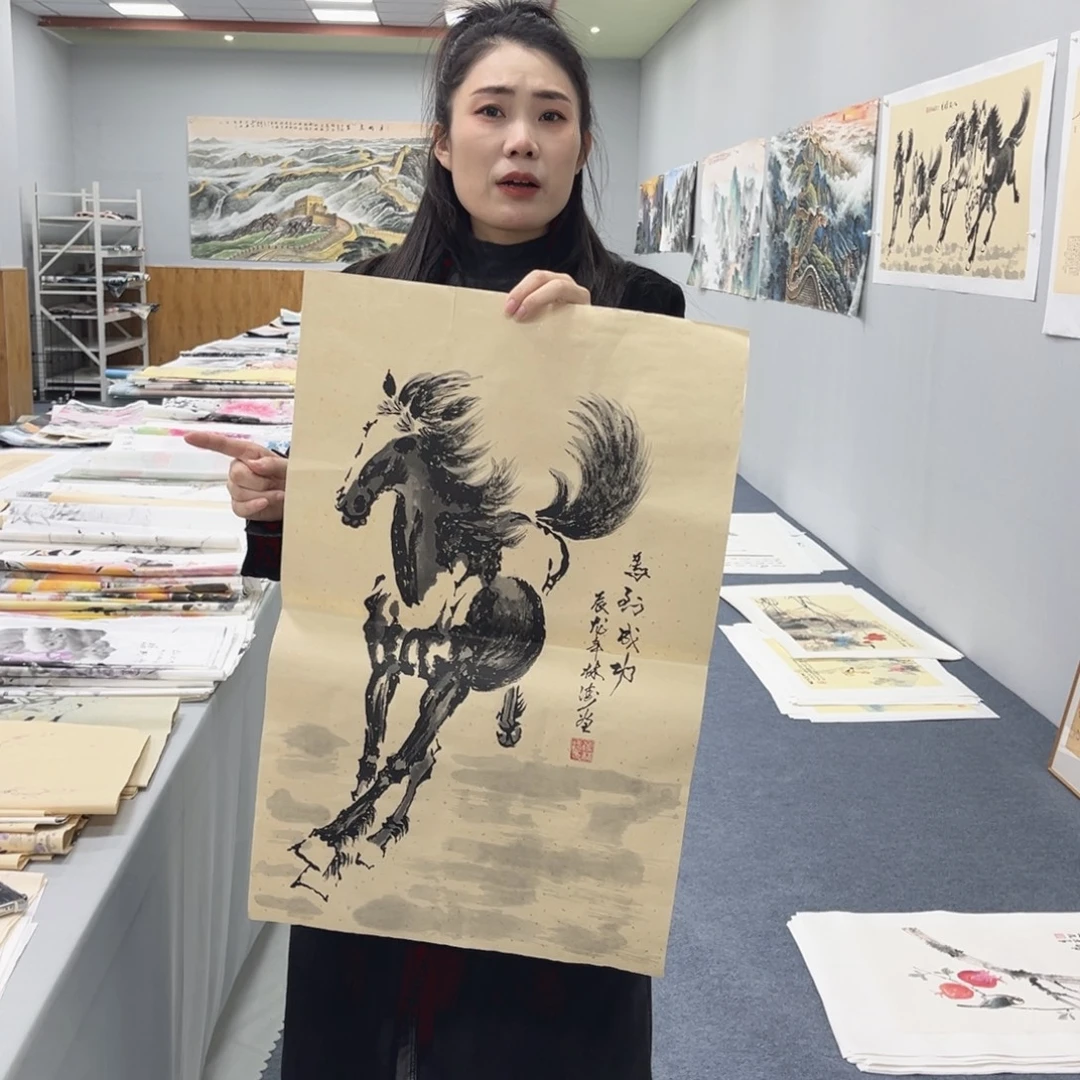 国画国画纯手绘作品