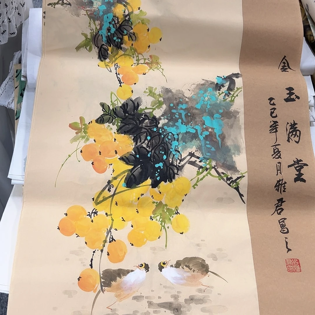 国画纯手绘字画作品欣赏