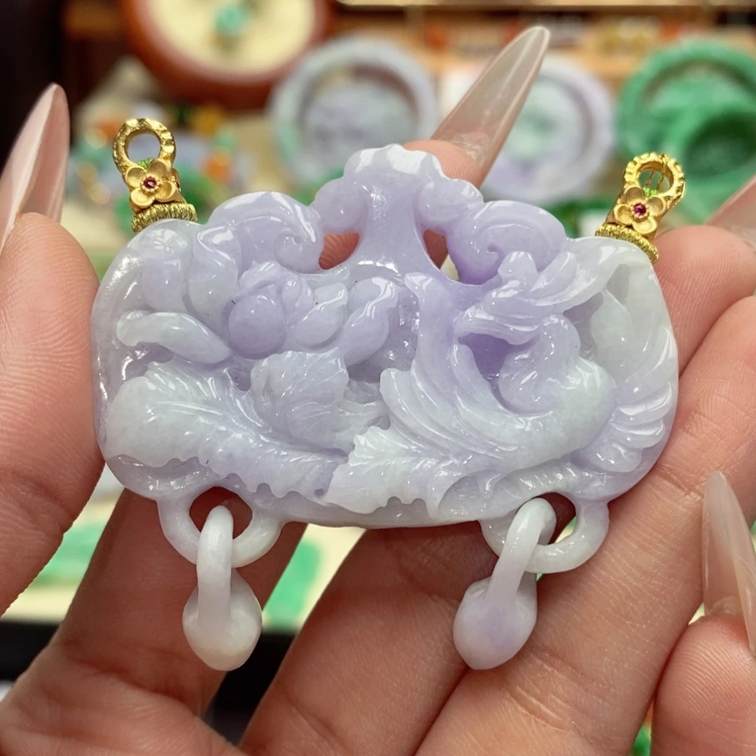 颈饰未镶嵌翡翠翡翠吊坠