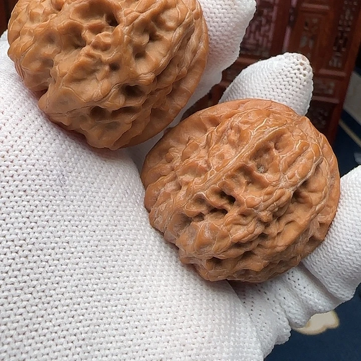 文玩核桃吊坠全品吞天兽37➕原树野生福利