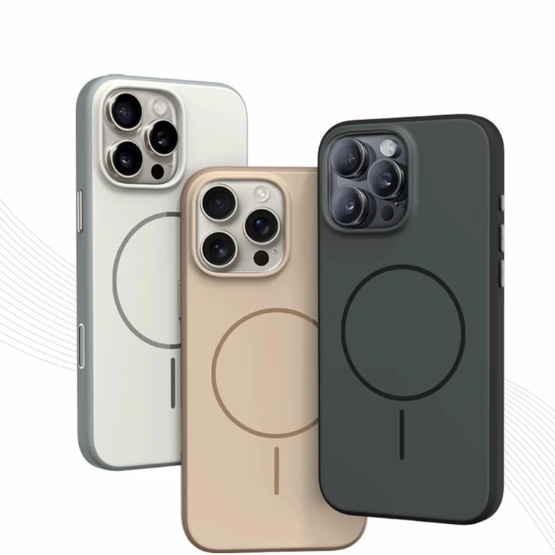 16AI相机键磁吸【润砂系列】适用苹果iPhone16promax/16手机壳防摔
