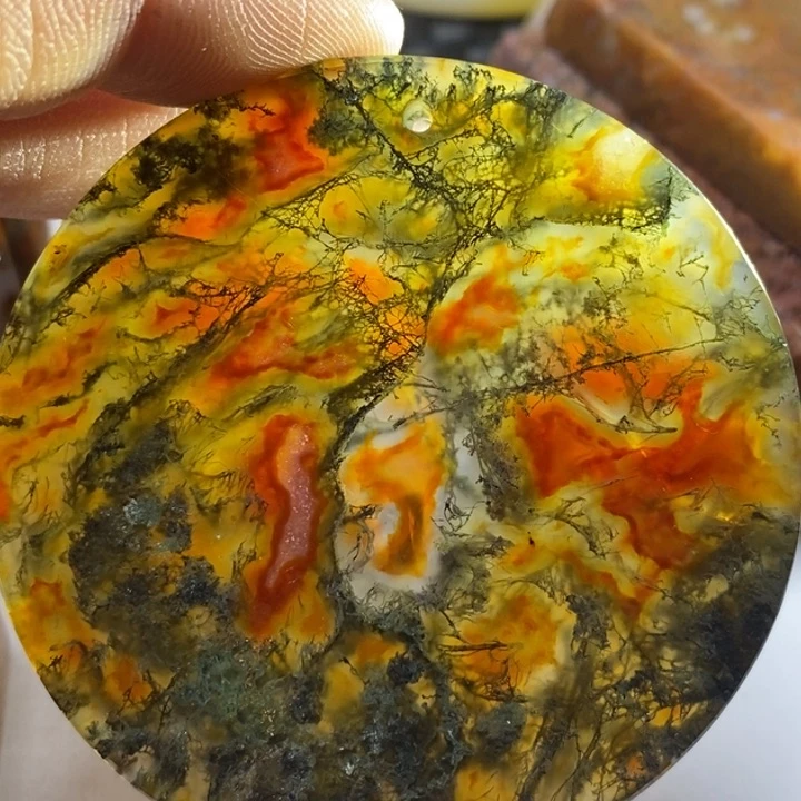 玛瑙/玉髓未镶嵌颈饰雷*