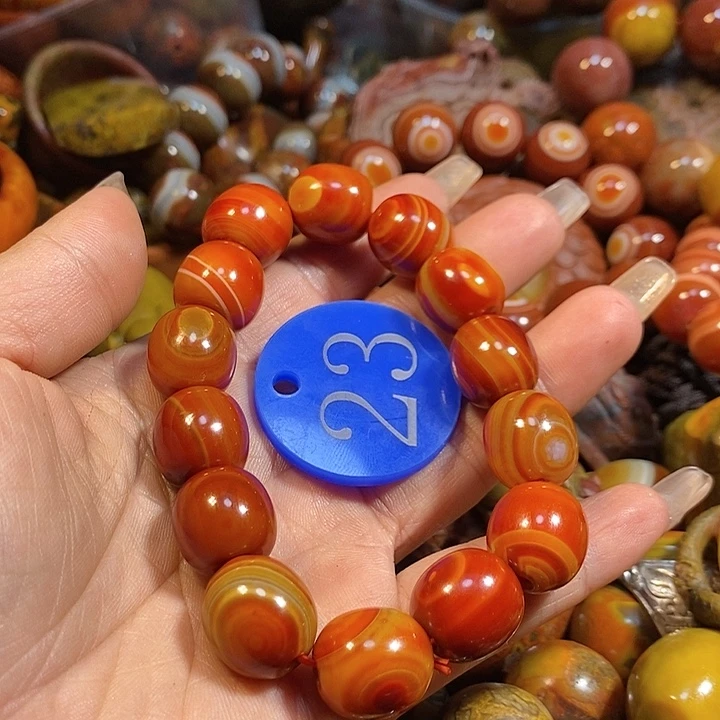 玛瑙/玉髓手链未镶嵌钢**生