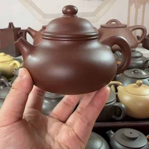 茶壶紫砂底槽清230cc