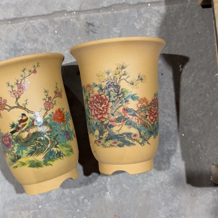 紫砂紫砂花盆破损补发