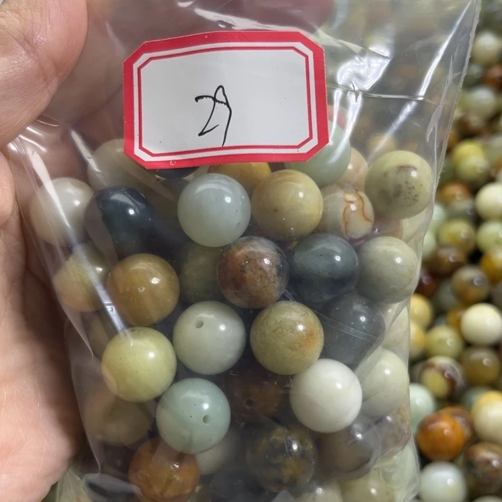 *****蛇纹石玉未镶嵌手链