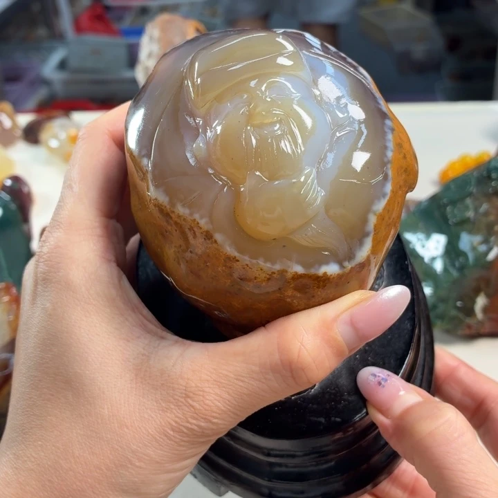 未镶嵌吊坠(不含链)玛瑙/玉髓
