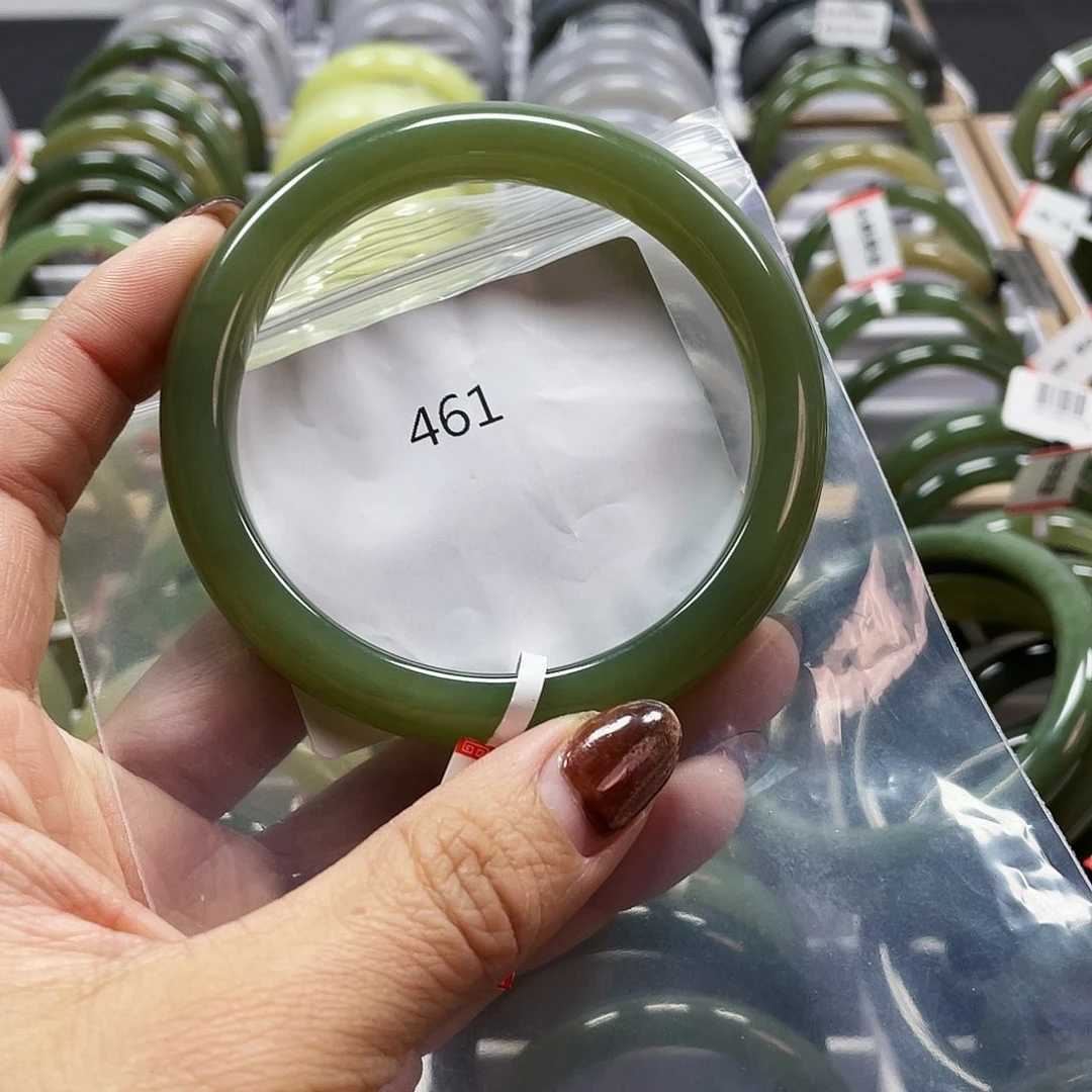 和田玉（糖玉）手镯未镶嵌461-62+