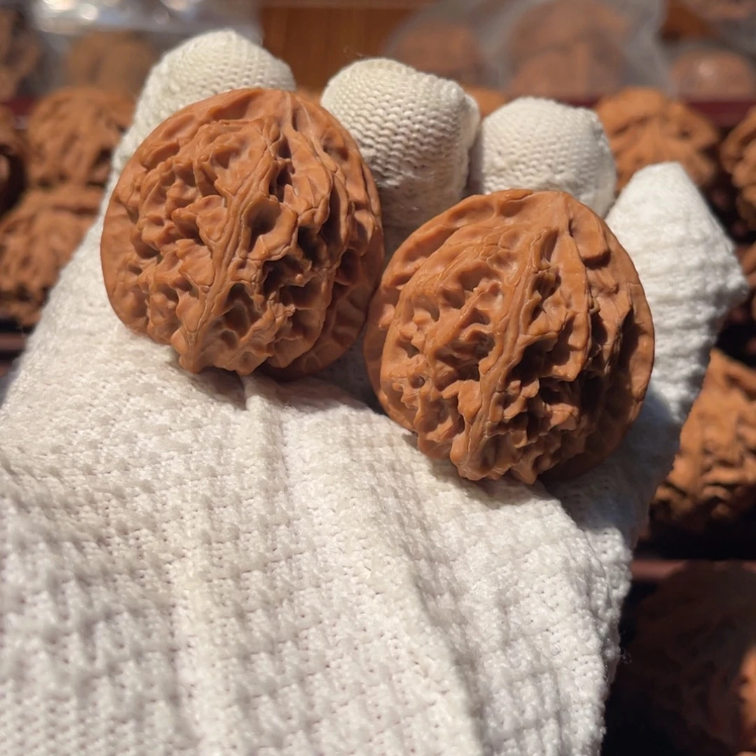 吓***了吊坠文玩核桃苹果园