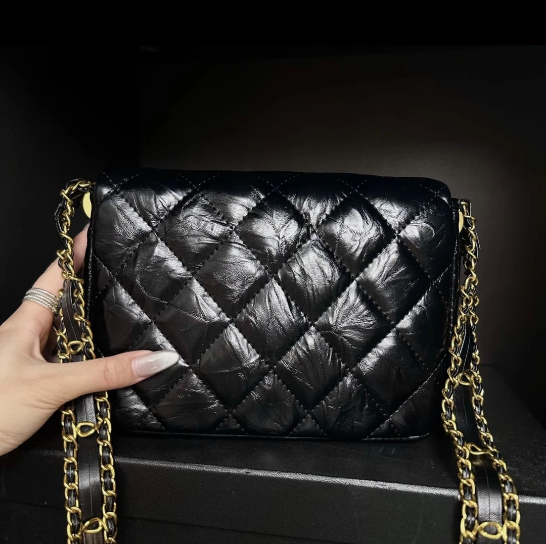 【c043】小香风菱格链条包包新款单肩包时尚Y908-23973W-F