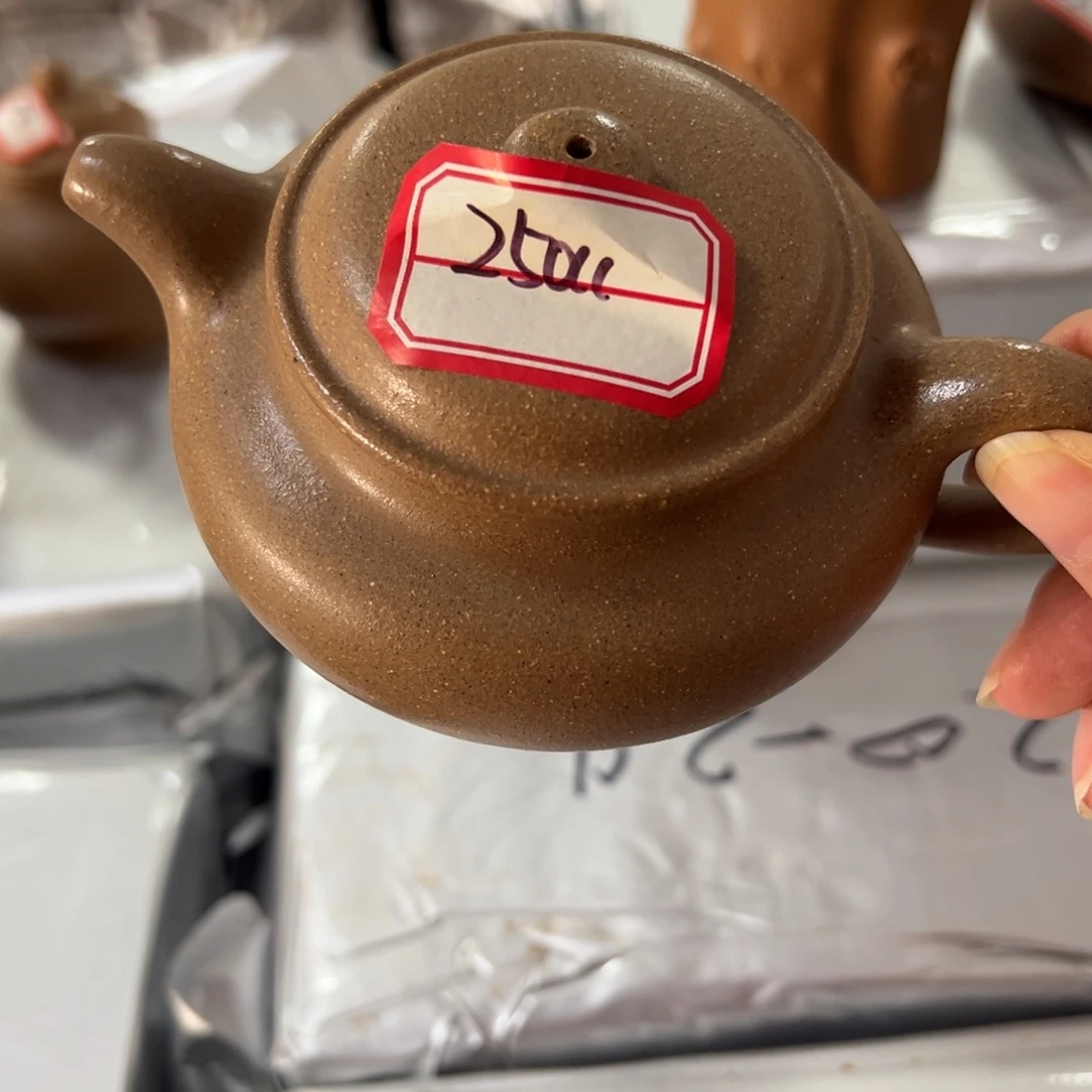 紫砂茶壶黄龙山原矿老段泥