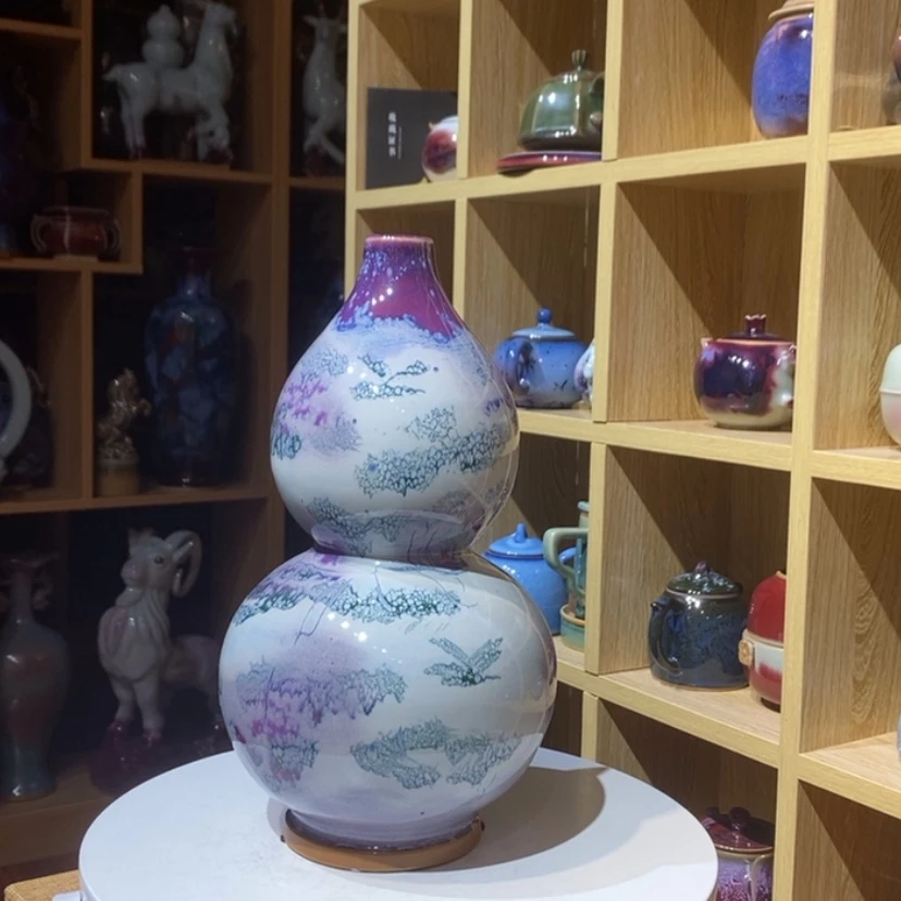 【闪购商品】瓷片钧瓷艺术作品001
