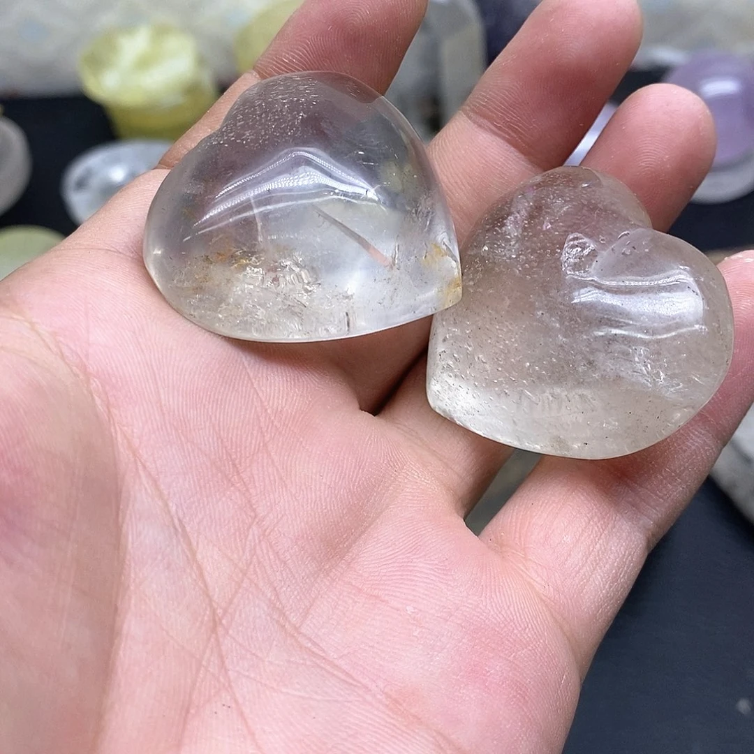 珠宝半成品水晶未镶嵌65水晶石