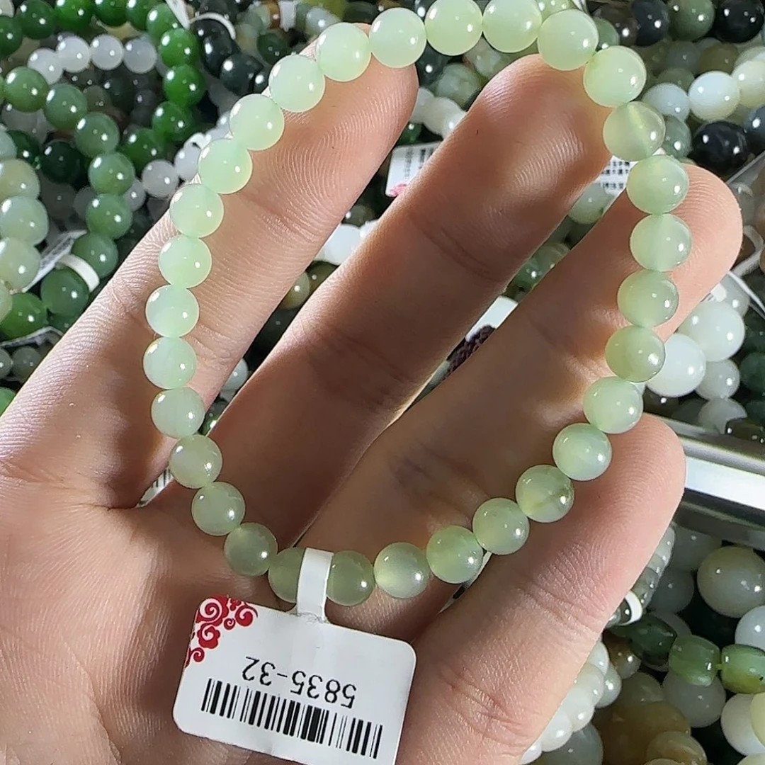 和田玉手链未镶嵌357