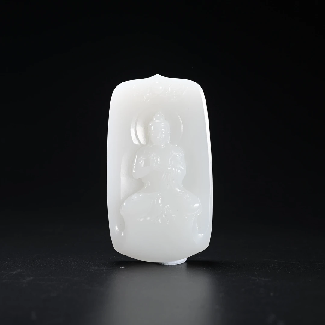 lot8816 和田玉佛公挂牌/保利