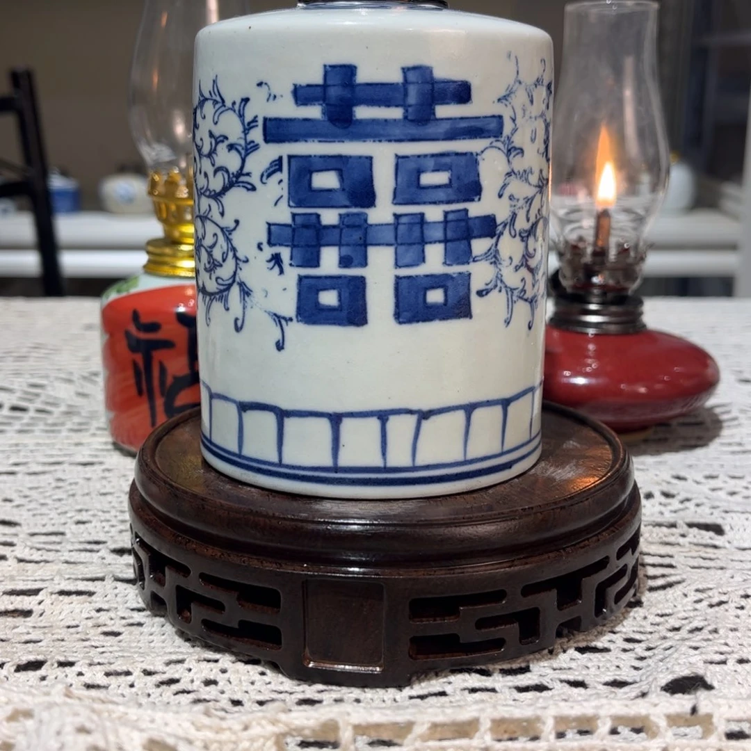 摆件景德镇陶瓷香薰灯