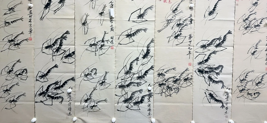 【墨洲】精品八条屏装饰画通用链接