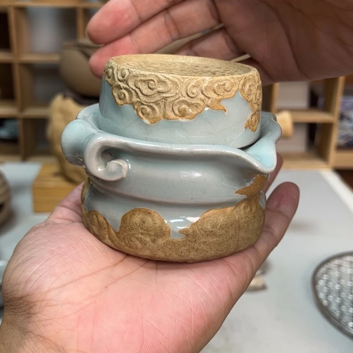 壶老段烧茶器茶具！