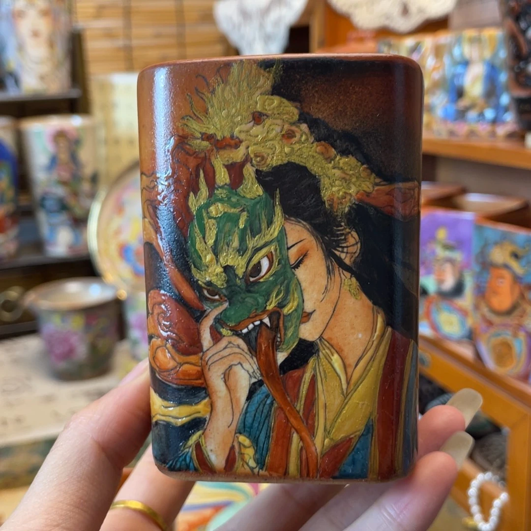 摆件扎基拉姆四方志野杯