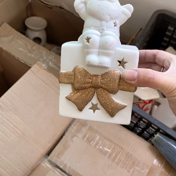 摆件你**眉陶瓷树脂材料