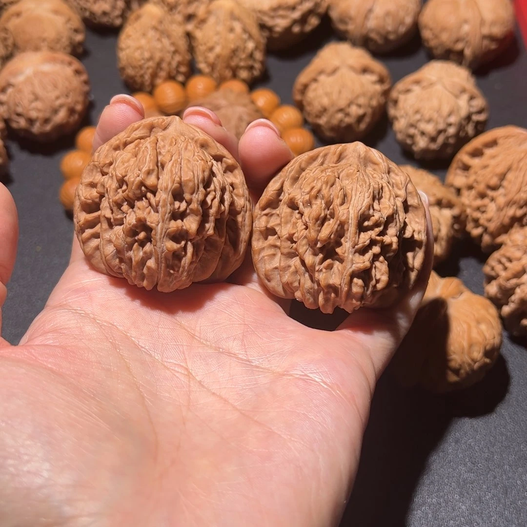 文玩核桃吊坠四座楼