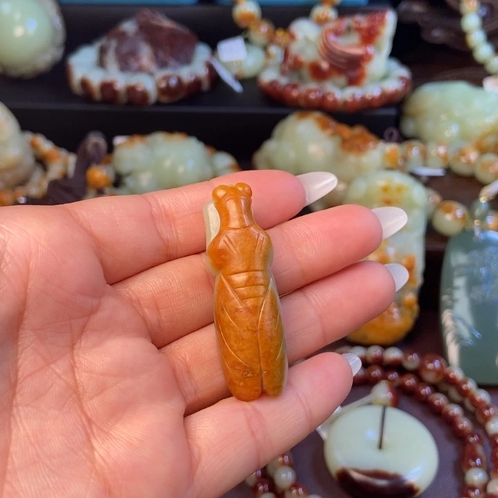 岫岩河磨玉（透闪石质玉）未镶嵌挂件
