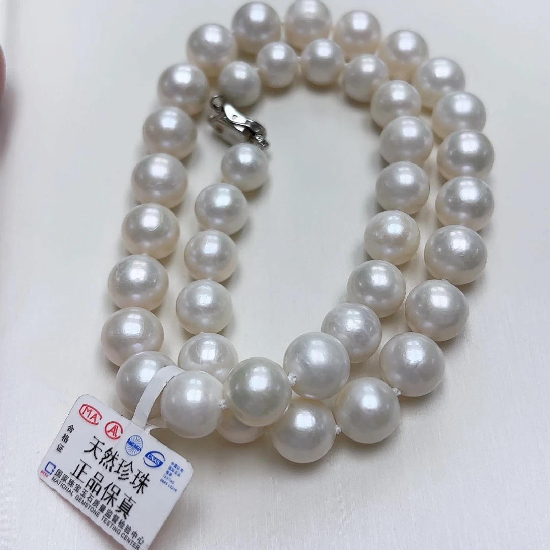 淡水珍珠未镶嵌颈饰9-11有核