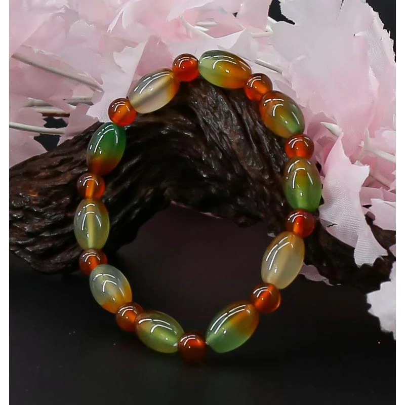 A222 玛瑙玉髓手串 （无礼盒）