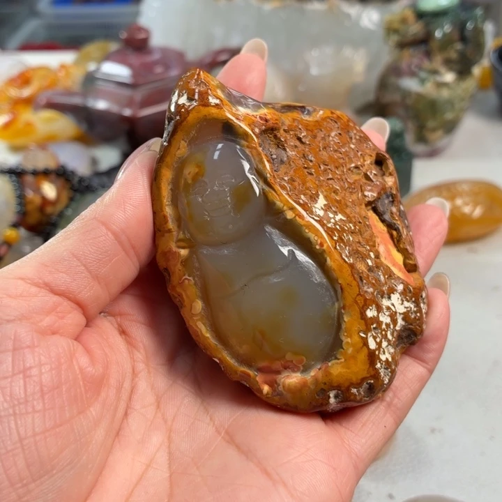 玛瑙/玉髓吊坠(不含链)未镶嵌