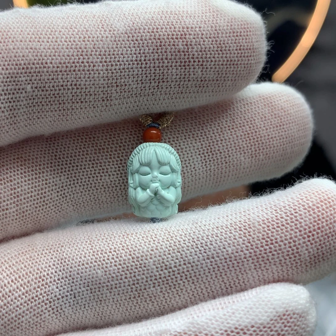 绿松石挂件未镶嵌