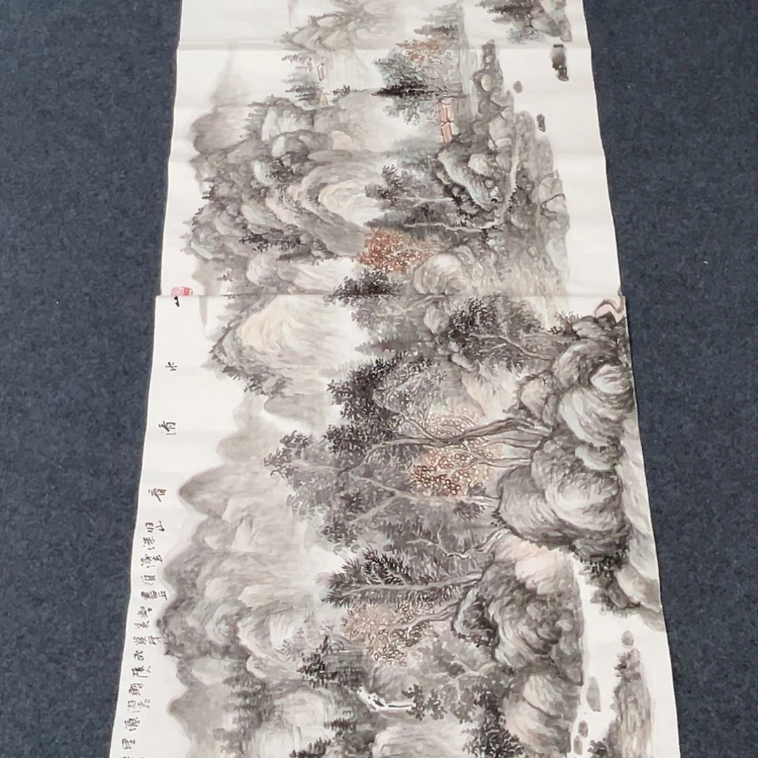 国画纯手绘作品欣赏图