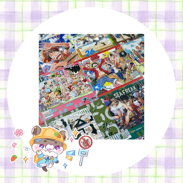 【海贼王】2020铁盒日历（一发一张）