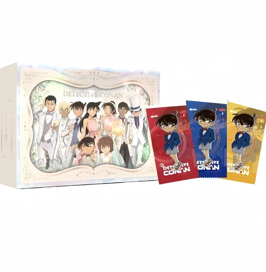 柯南柯研所名侦探柯南之盛世婚礼第一弹国卡二创潮玩周边卡牌盲盒