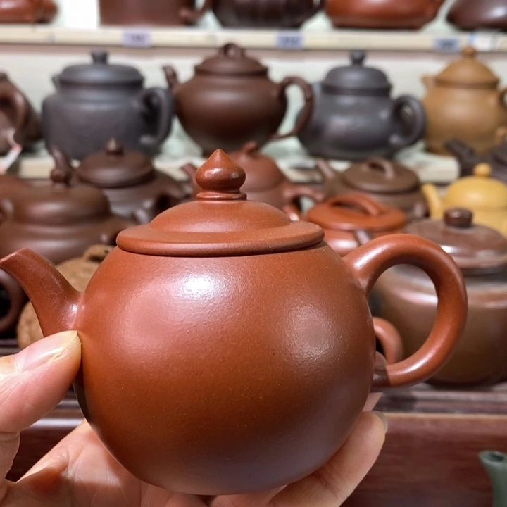 茶壶紫砂微瑕处理一把