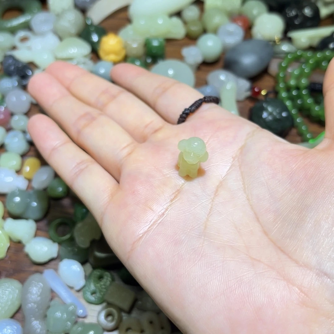 和田玉珠宝半成品未镶嵌N**A