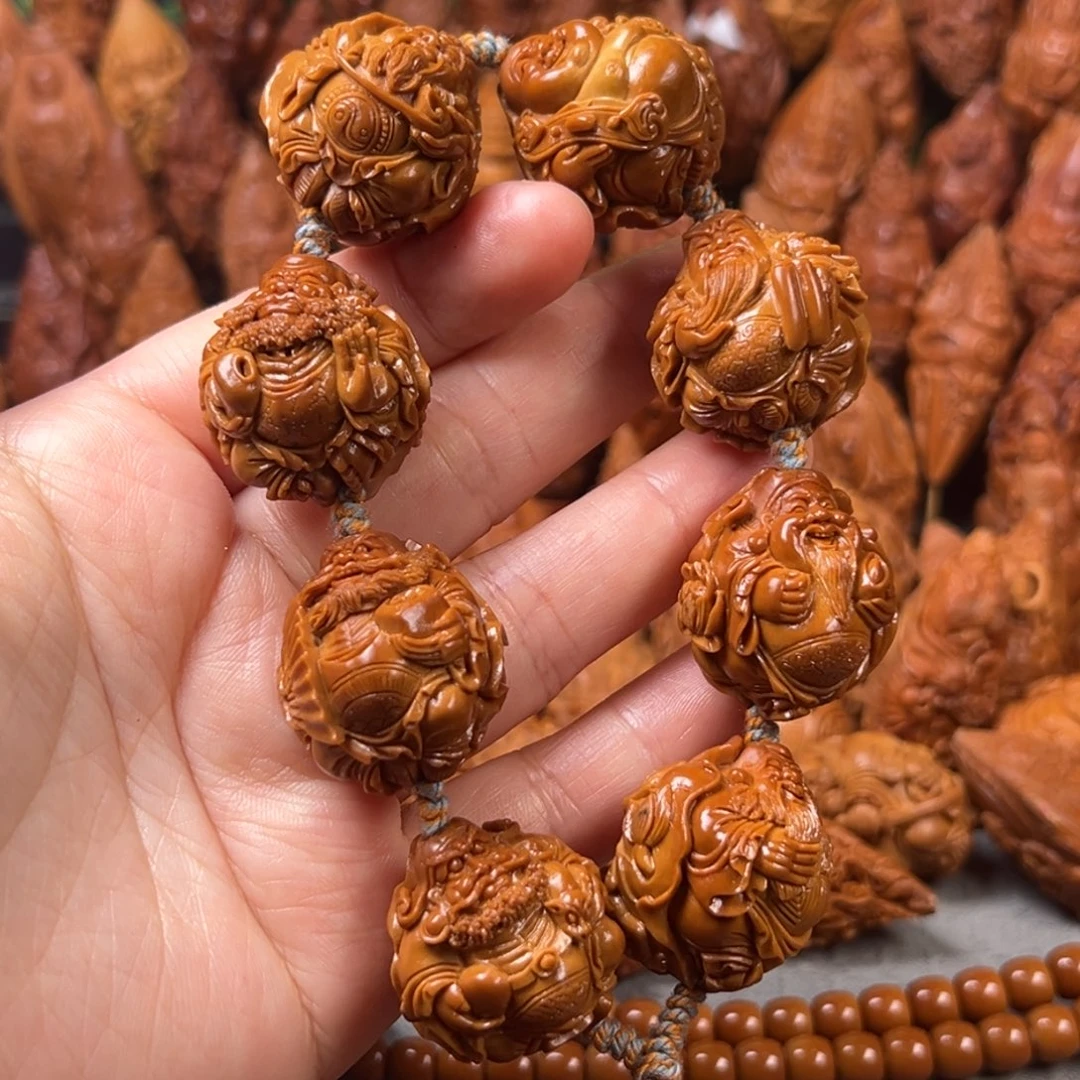 闲***生手串/手链橄榄核核雕