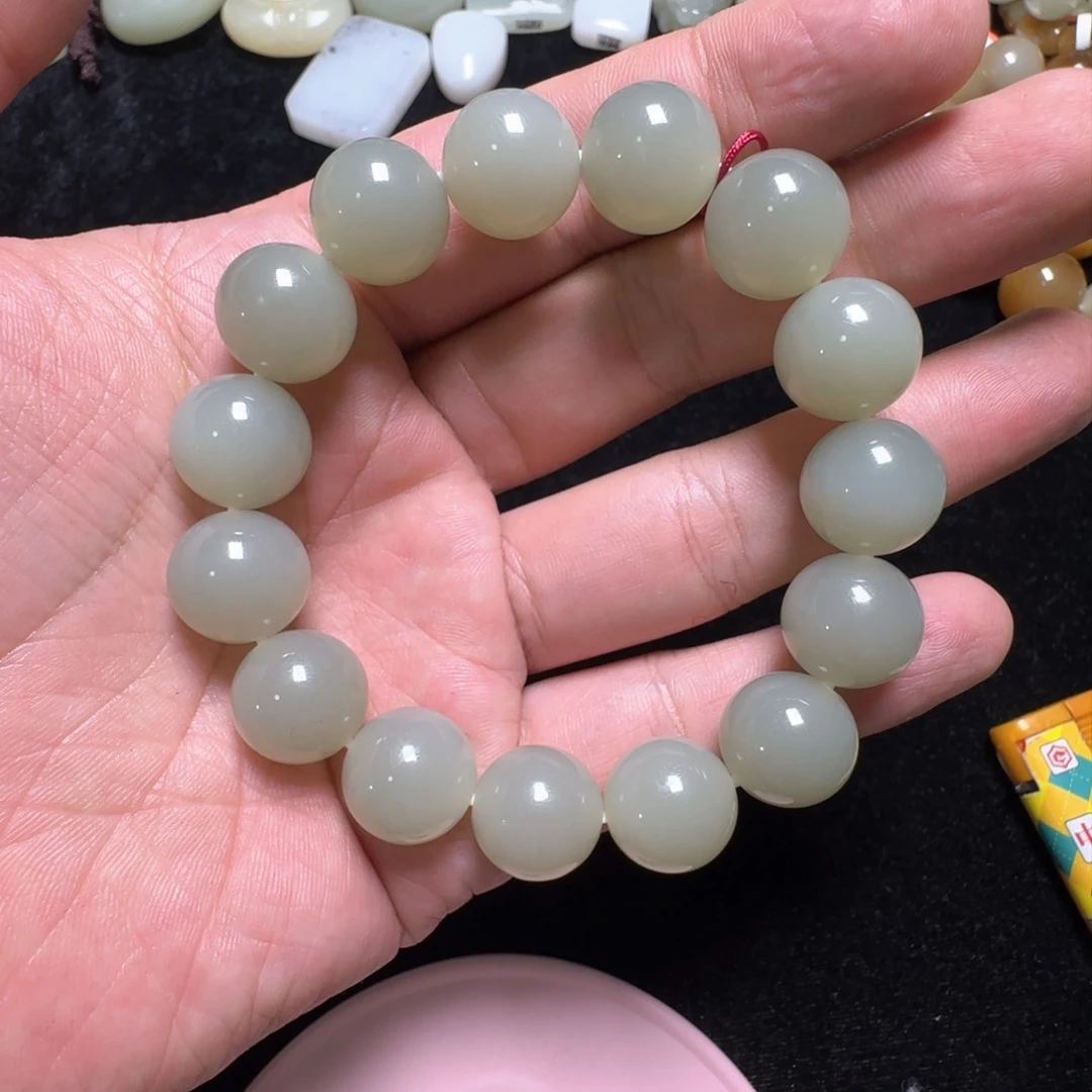 和田玉手链未镶嵌