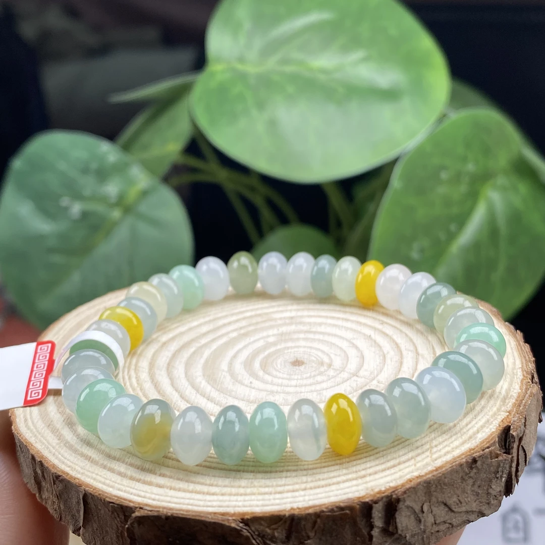 天然缅甸翡翠手串