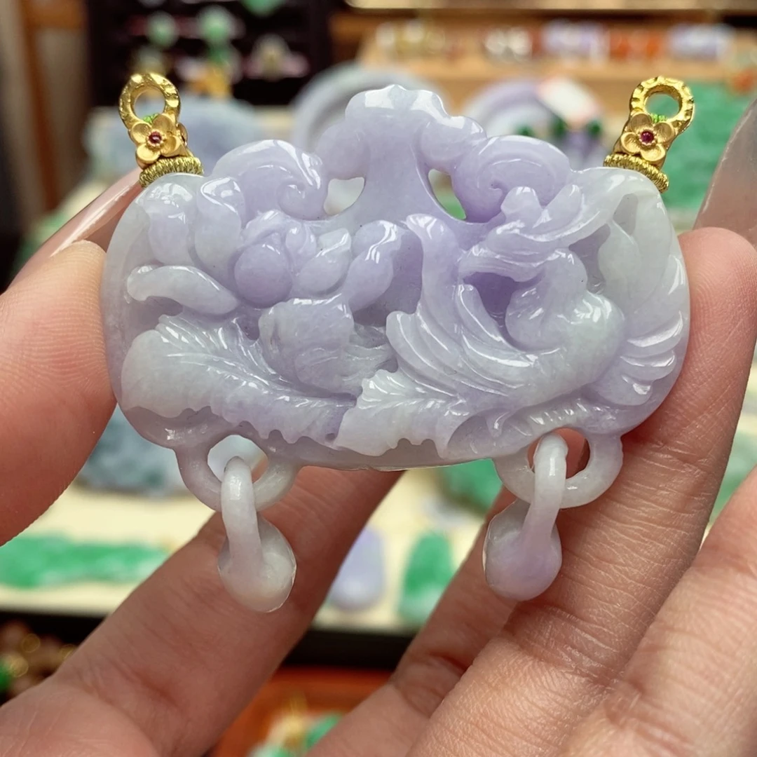 颈饰未镶嵌翡翠翡翠吊坠