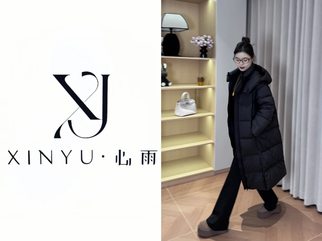女长款常规纯色羽绒服女装百搭女士中长款