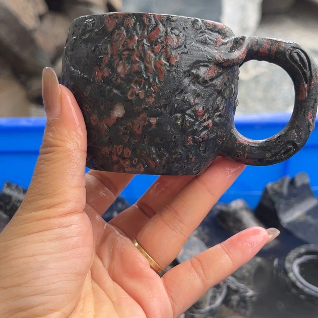 遇壶堂安山玉马克杯